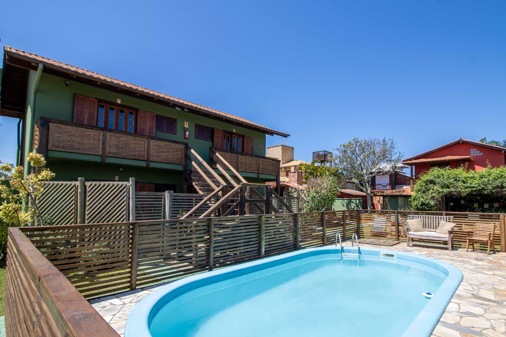 Pousada Toca da Lagoa - Casas de praia com piscina na Barra da Ibiraquera